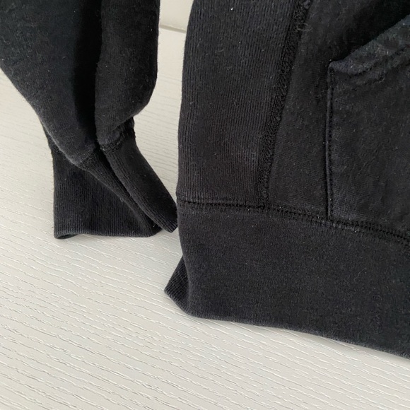 Supreme Black Men's Thick Hoodie With Kangaroo Pockets / Le Luxe Supreme - Picture 6 of 10